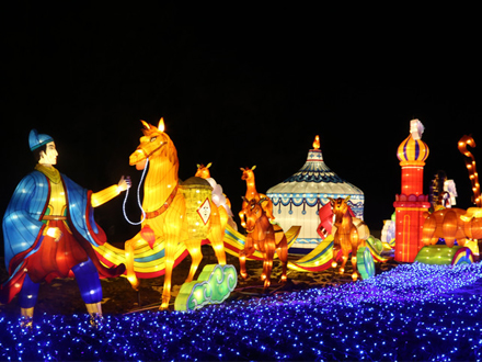 “Silk Road Spring” lantern exhibition will meet with Shenyang people at the Expo next month