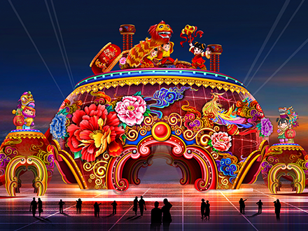 传统新年-新春天穹